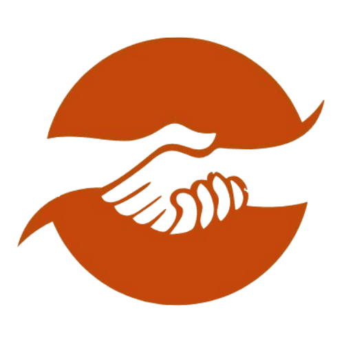 OW Care - Handshake logo symbolizing care and connection